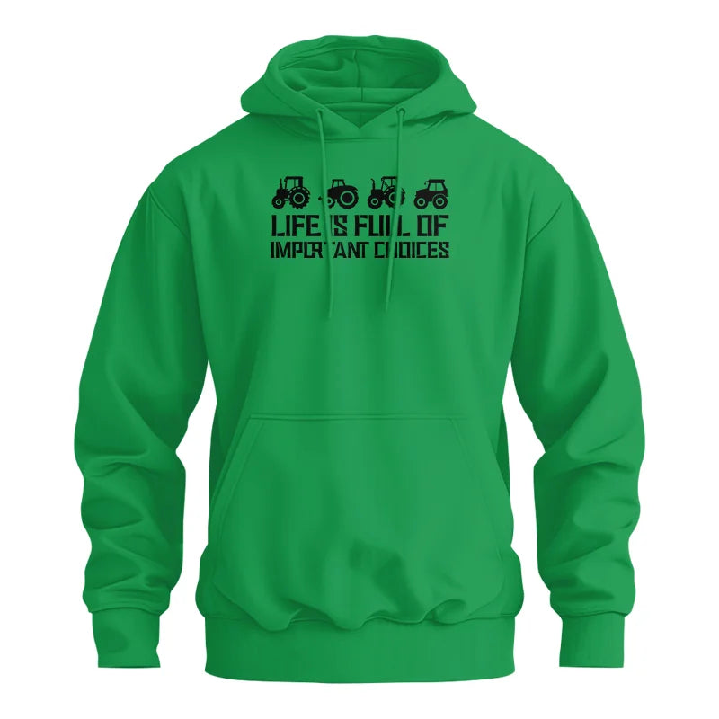 Image of Life Is Full Of Important Choices 20 - Unisex Heavy Blend™ Hooded Sweatshirt