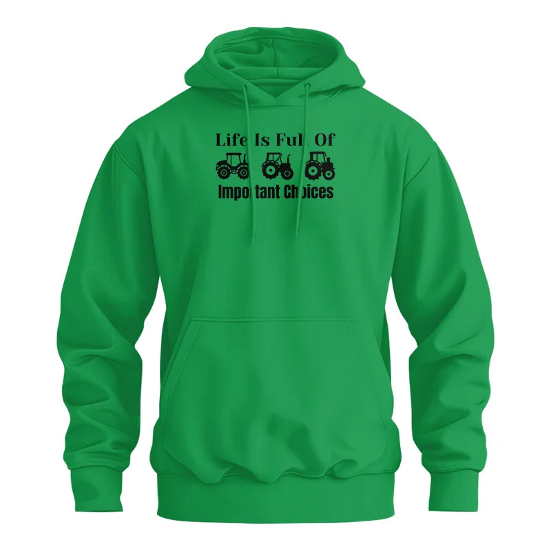 Life Is Full Of Important Choices 22 - Unisex Heavy Blend™ Hooded Sweatshirt