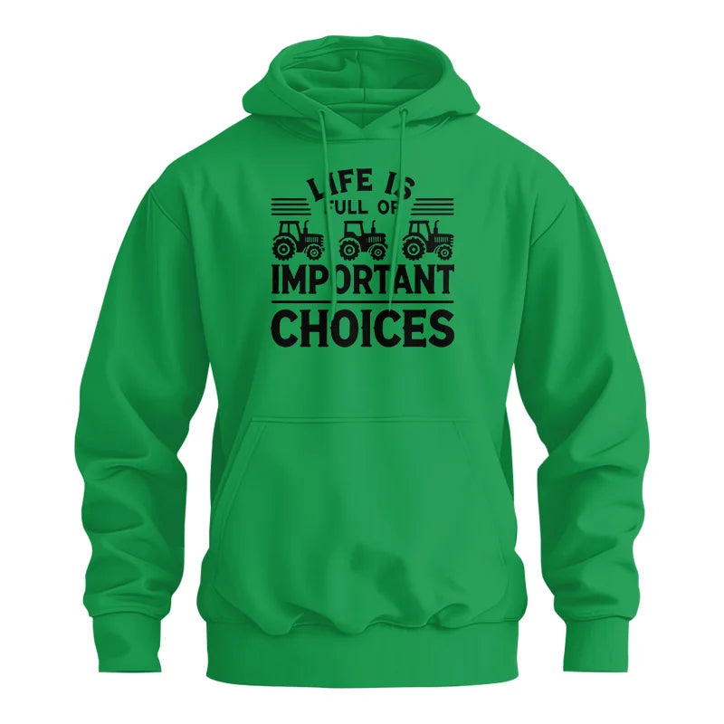 Image of Life Is Full Of Important Choices 25 - Unisex Heavy Blend™ Hooded Sweatshirt