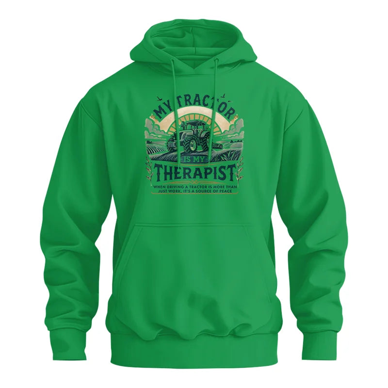 My Tractor Is My Therapist - Unisex Heavy Blend™ Hooded Sweatshirt