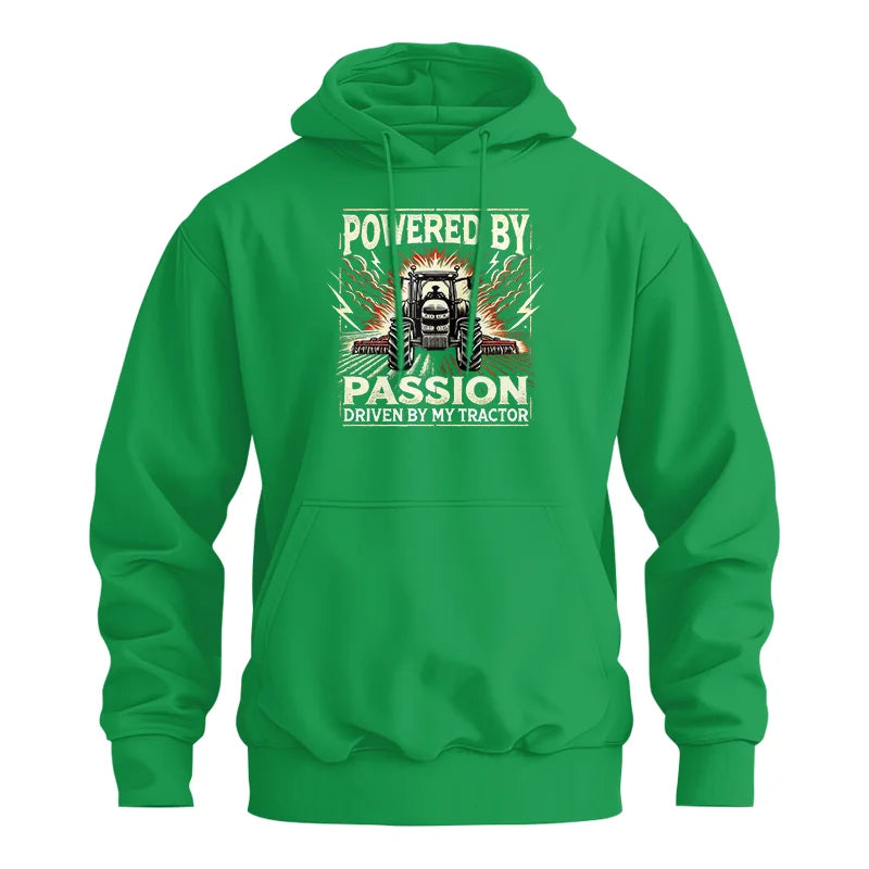 Image of Powered By Passion Driven By My Tractor 4 - Unisex Heavy Blend™ Hooded Sweatshirt