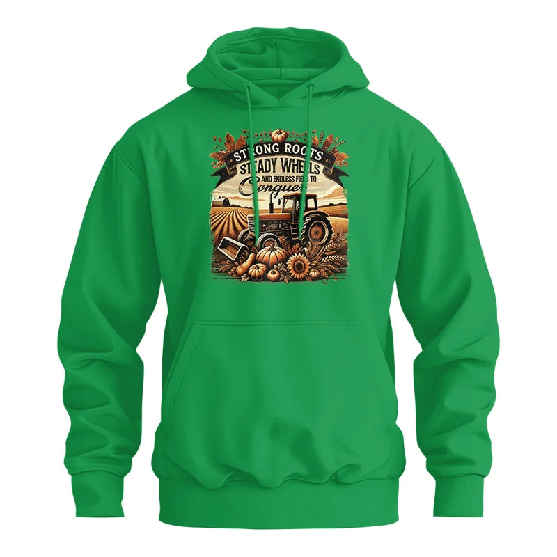 Thanksgiving Farmer Endless Fields To Conquer 2 - Unisex Heavy Blend™ Hooded Sweatshirt