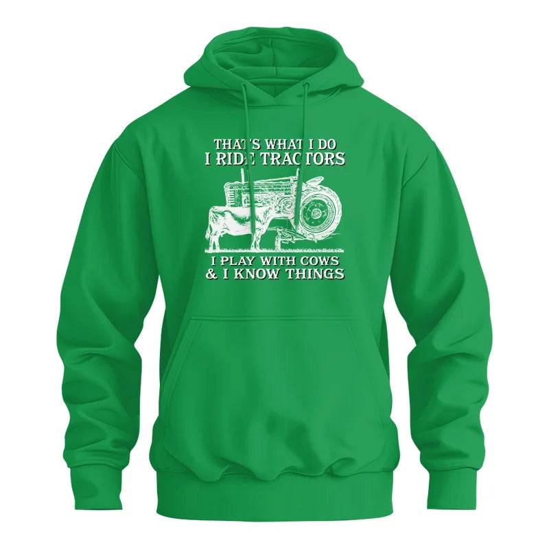 Image of That's What I Do I Ride Tractors - Unisex Heavy Blend™ Hooded Sweatshirt