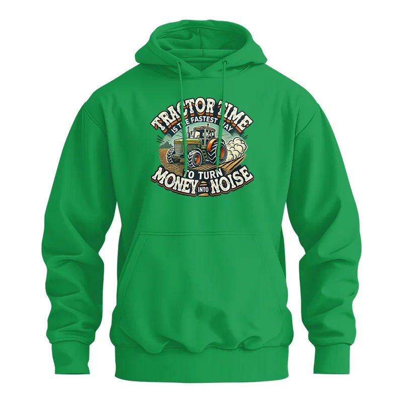 Image of Tractor Time To Turn Money Into Noise - Unisex Heavy Blend™ Hooded Sweatshirt