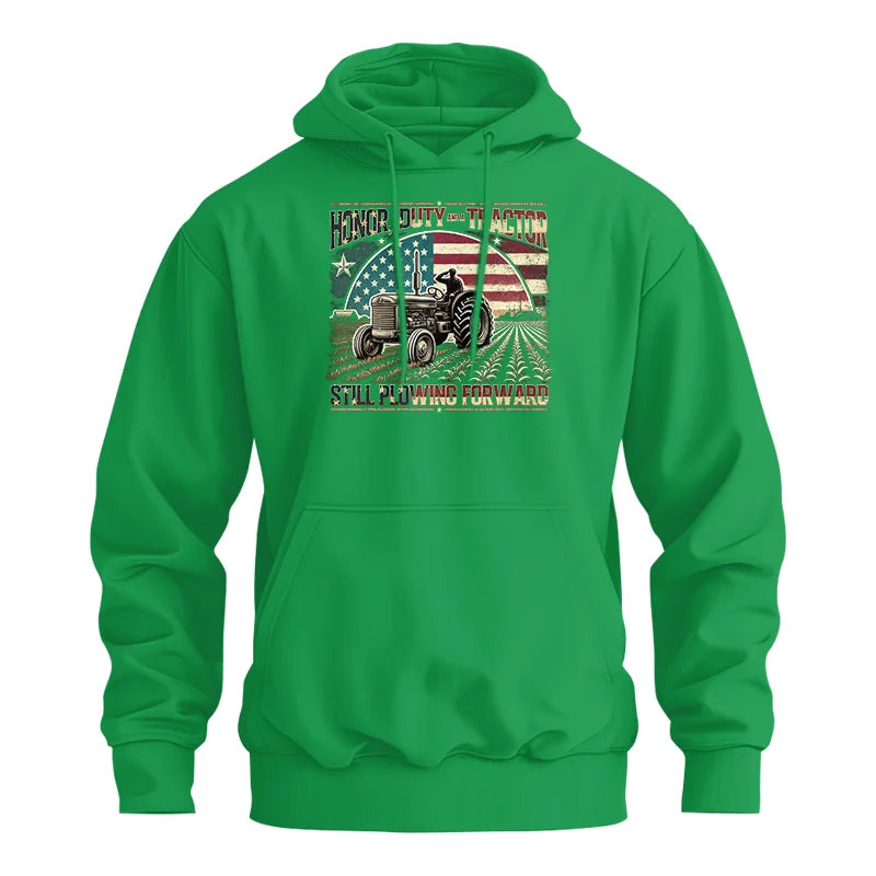 Veteran Farmer Honor Duty And A Tractor 1 - Unisex Heavy Blend™ Hooded Sweatshirt