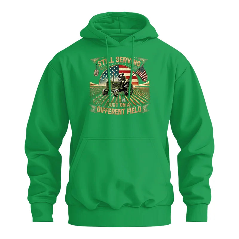 Image of Veteran Farmer Still Serving 8 - Unisex Heavy Blend™ Hooded Sweatshirt