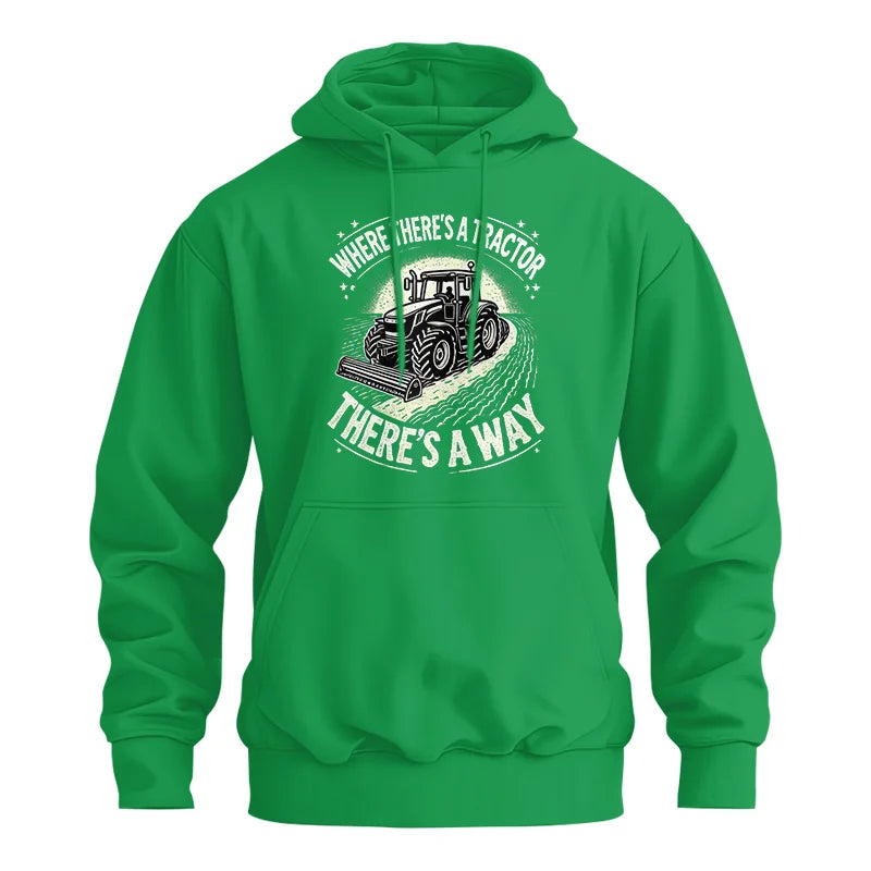 Where There's A Tractor There's A Way 1 - Unisex Heavy Blend™ Hooded Sweatshirt