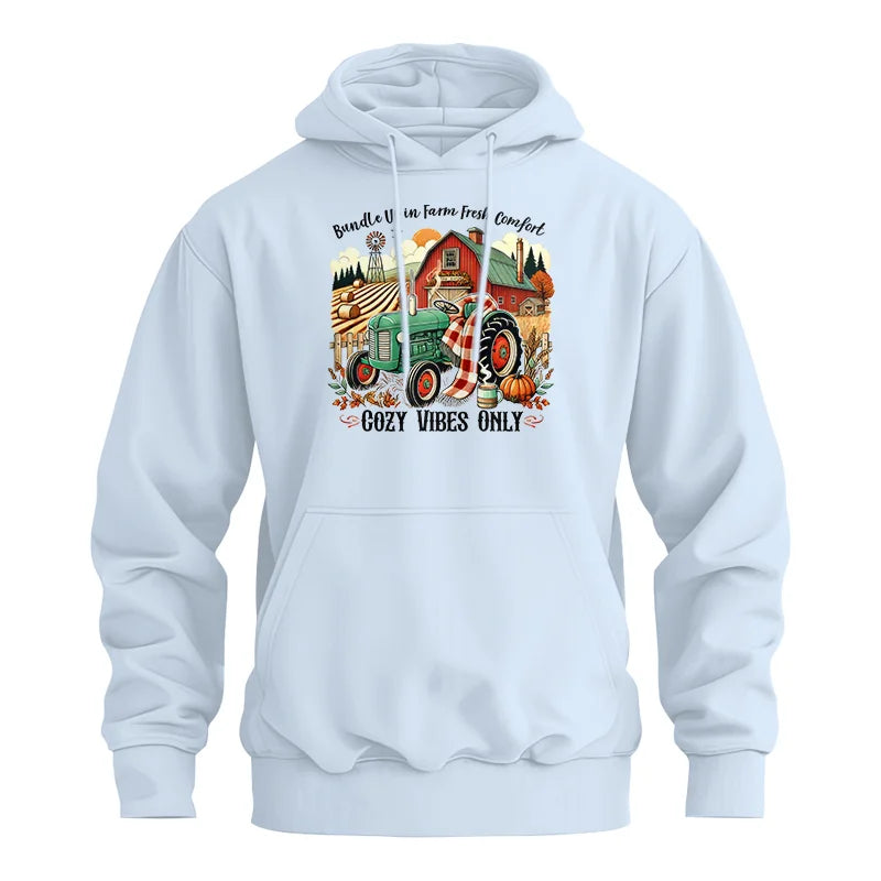 Bundle Up in Farm Fresh Comfort_Cozy Vibes Only - Unisex Heavy Blend™ Hooded Sweatshirt