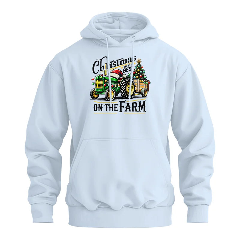 Image of Christmas Is The Best On The Farm 3 - Unisex Heavy Blend™ Hooded Sweatshirt