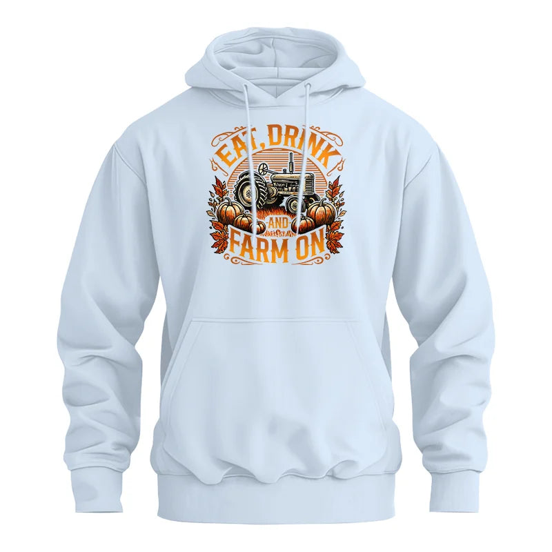 Eat Drink and Farm On 2 - Unisex Heavy Blend™ Hooded Sweatshirt