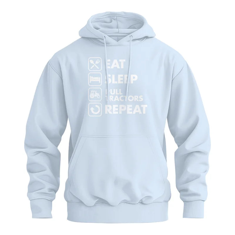 Image of Eat Sleep Pull Tractors Repeat - Unisex Heavy Blend™ Hooded Sweatshirt