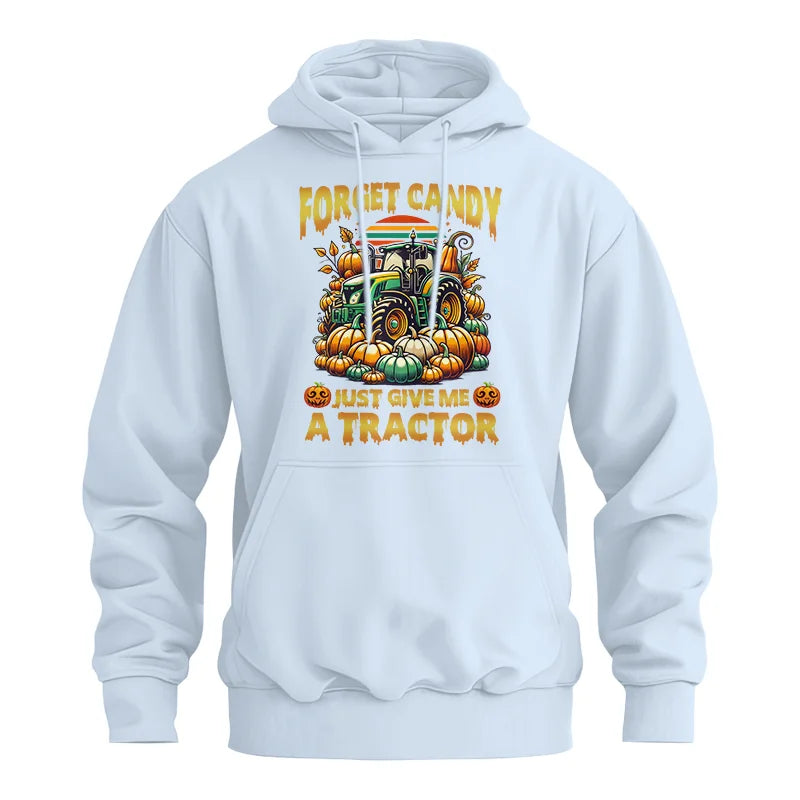 Forget Candy Just Give Me A Tractor - Unisex Heavy Blend™ Hooded Sweatshirt