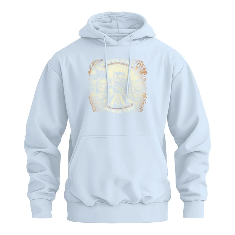 Image of From Soil To Soul_Tractors Cultivate Dreams 2 - Unisex Heavy Blend™ Hooded Sweatshirt