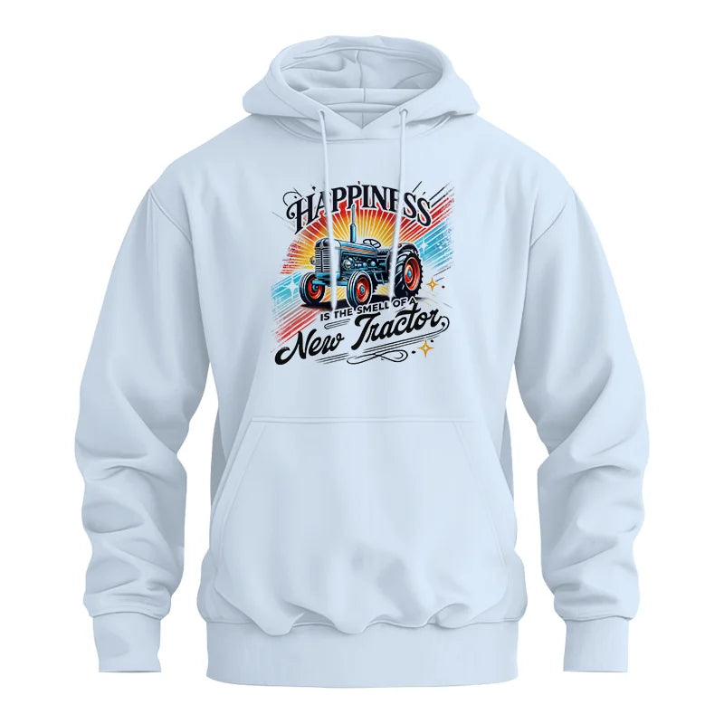 Happiness Is The Smell Of A New Tractor - Unisex Heavy Blend™ Hooded Sweatshirt