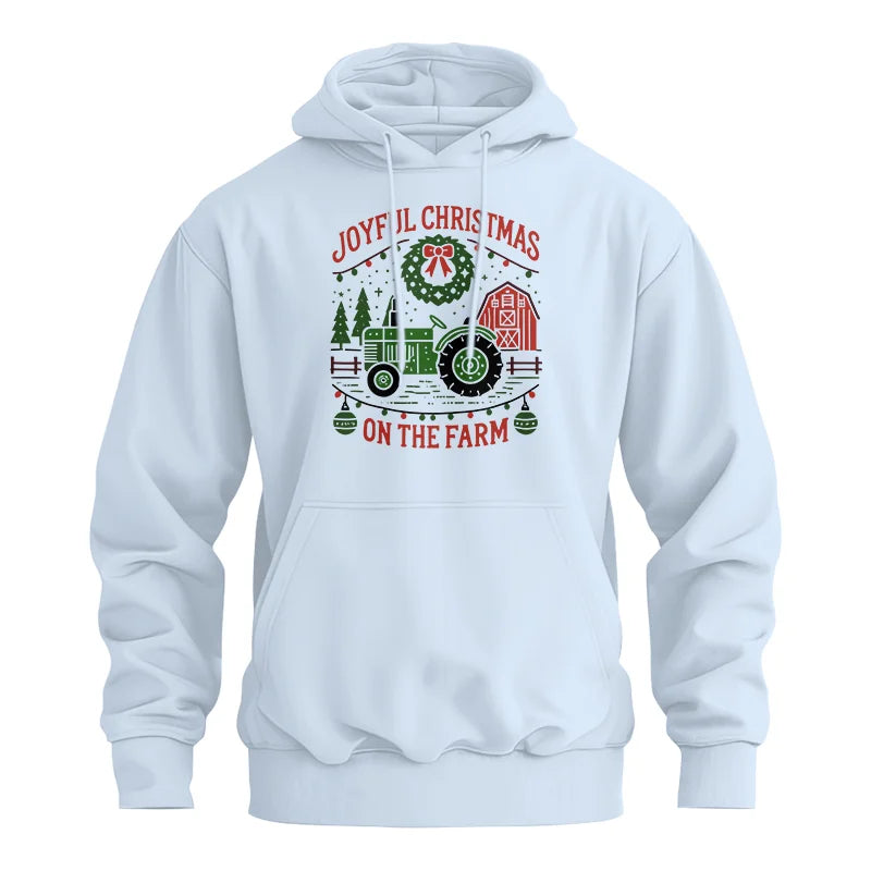 Joyful Christmas On The Farm 3 - Unisex Heavy Blend™ Hooded Sweatshirt