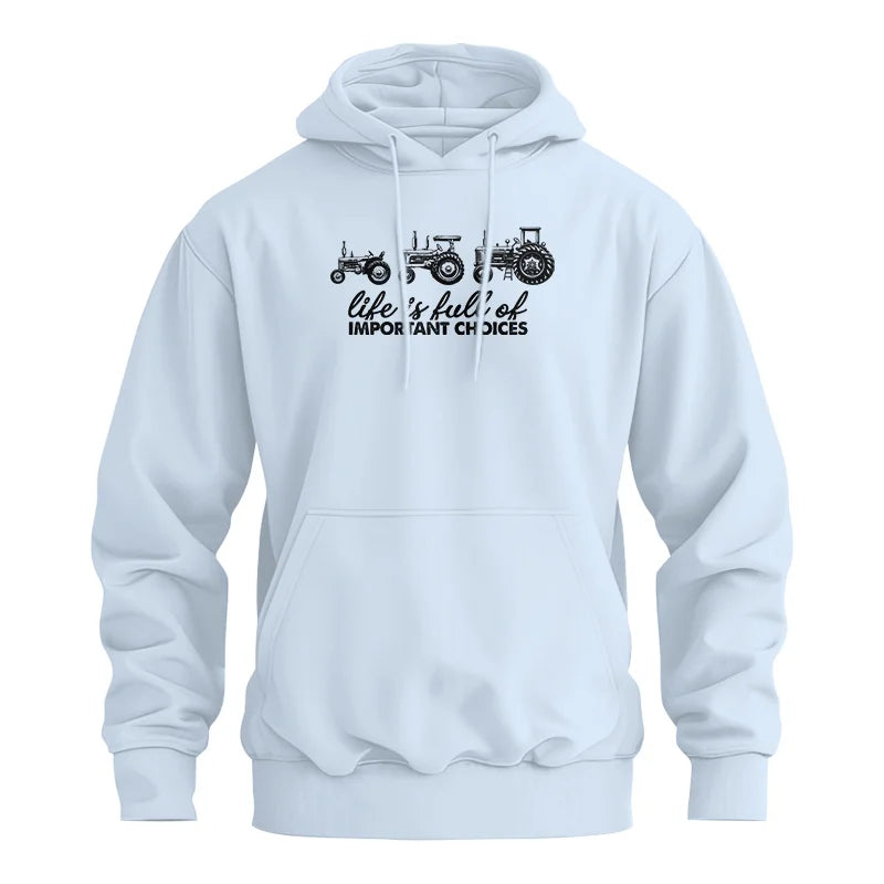 Image of Life Is Full Of Important Choices 10 - Unisex Heavy Blend™ Hooded Sweatshirt