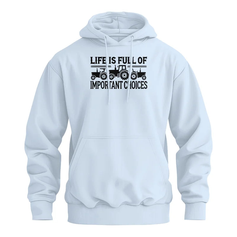 Image of Life Is Full Of Important Choices 24 - Unisex Heavy Blend™ Hooded Sweatshirt