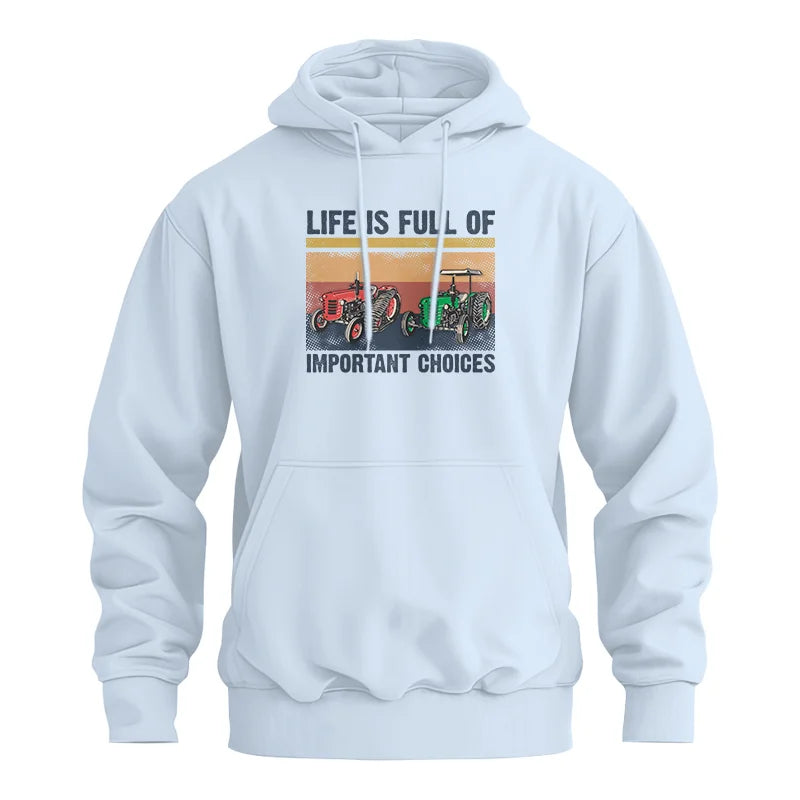 Life Is Full Of Important Choices 37 - Unisex Heavy Blend™ Hooded Sweatshirt