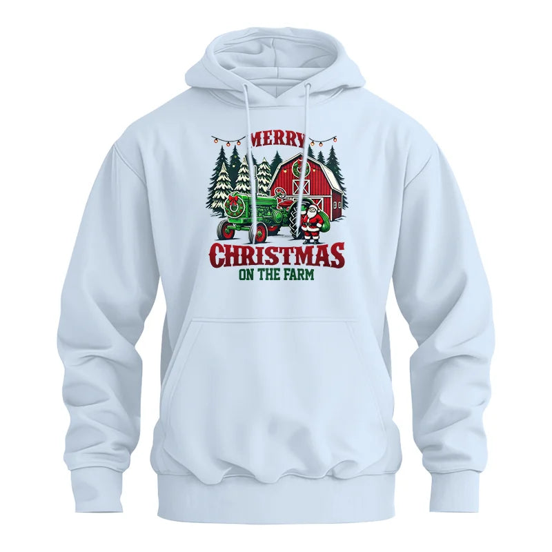 Image of Merry Christmas On The Farm 3 - Unisex Heavy Blend™ Hooded Sweatshirt