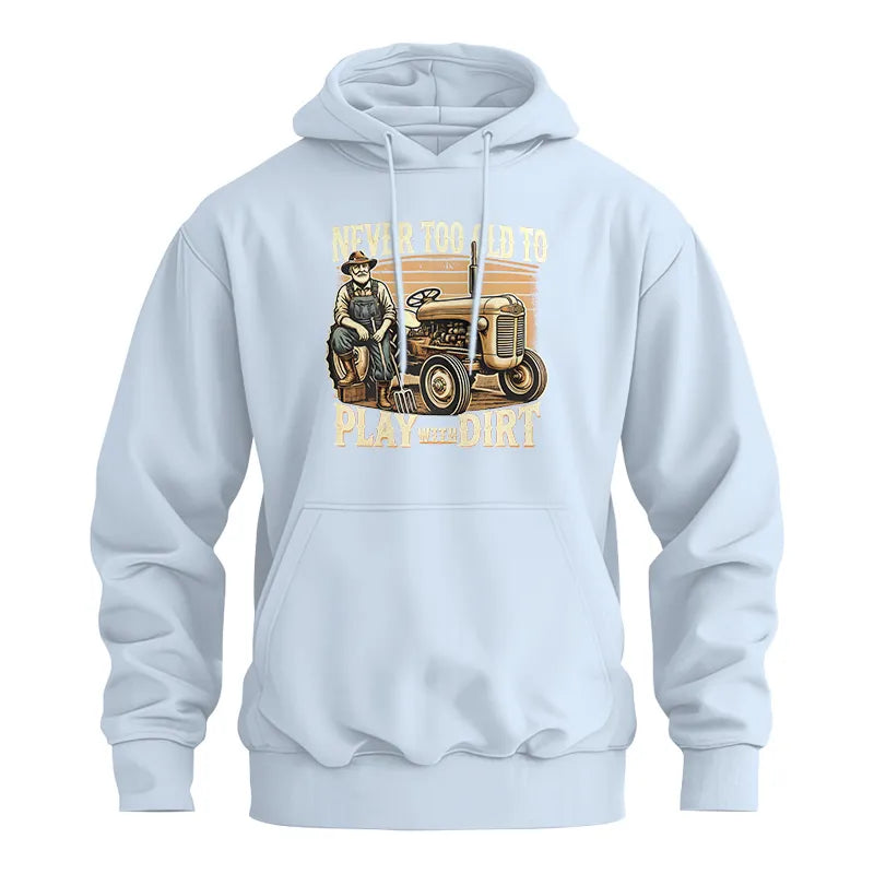 Image of Never Too Old To Play With Dirt - Unisex Heavy Blend™ Hooded Sweatshirt