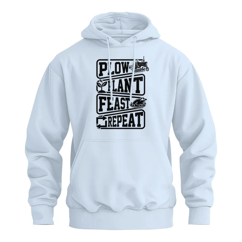 Plow Plant Feast Repeat 1 - Unisex Heavy Blend™ Hooded Sweatshirt