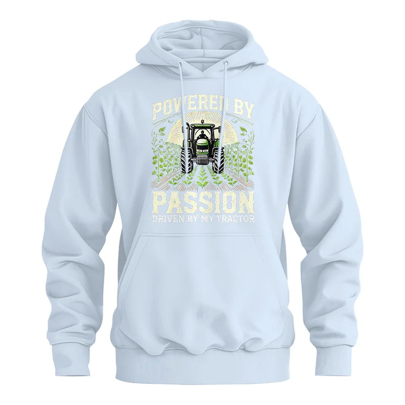 Powered By Passion Driven By My Tractor 3 - Unisex Heavy Blend™ Hooded Sweatshirt