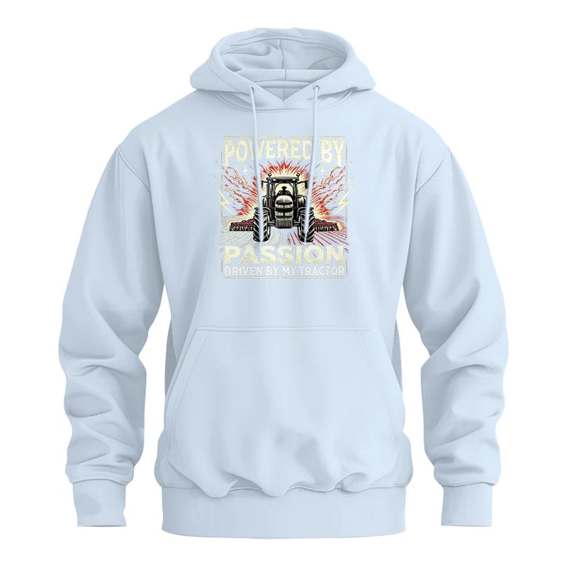 Powered By Passion Driven By My Tractor 4 - Unisex Heavy Blend™ Hooded Sweatshirt