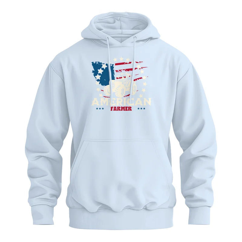 Image of Proud To Be An American Farmer Citizen Veteran - Unisex Heavy Blend™ Hooded Sweatshirt