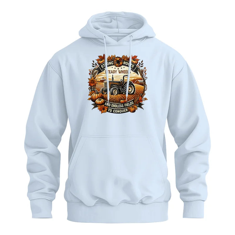 Thanksgiving Farmer Endless Fields To Conquer 1 - Unisex Heavy Blend™ Hooded Sweatshirt