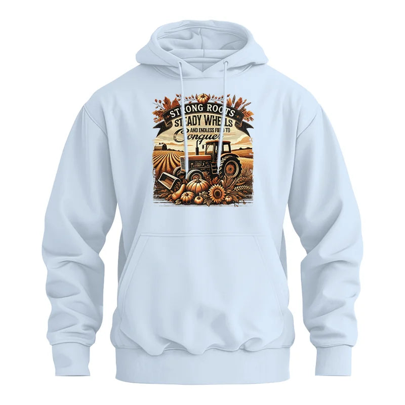 Thanksgiving Farmer Endless Fields To Conquer 2 - Unisex Heavy Blend™ Hooded Sweatshirt