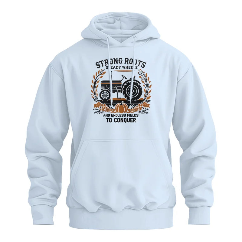 Thanksgiving Farmer Endless Fields To Conquer 3 - Unisex Heavy Blend™ Hooded Sweatshirt