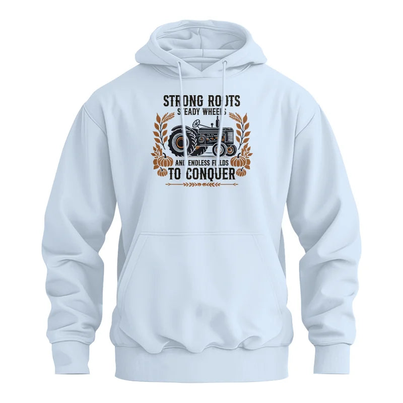 Thanksgiving Farmer Endless Fields To Conquer 5 - Unisex Heavy Blend™ Hooded Sweatshirt