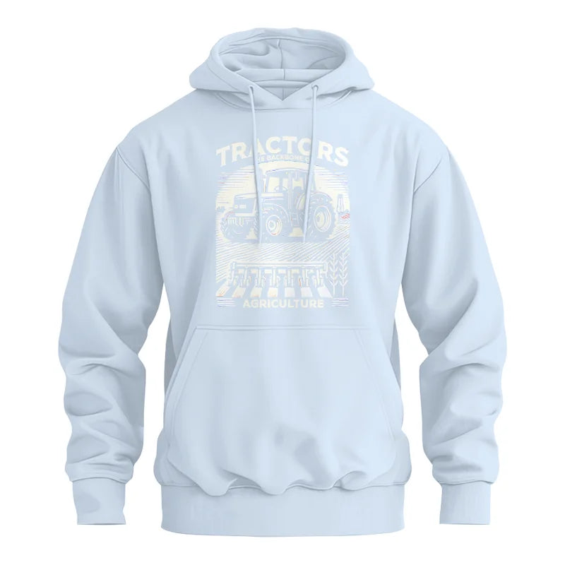 Tractors The Backbone Of Agriculture - Unisex Heavy Blend™ Hooded Sweatshirt