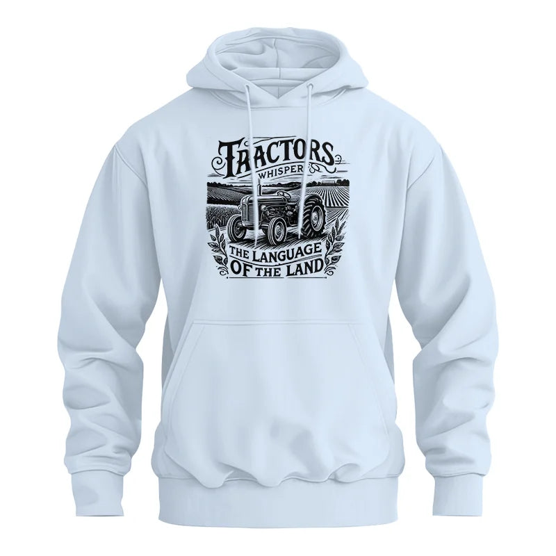 Tractors Whisper The Language Of The Land 1 - Unisex Heavy Blend™ Hooded Sweatshirt