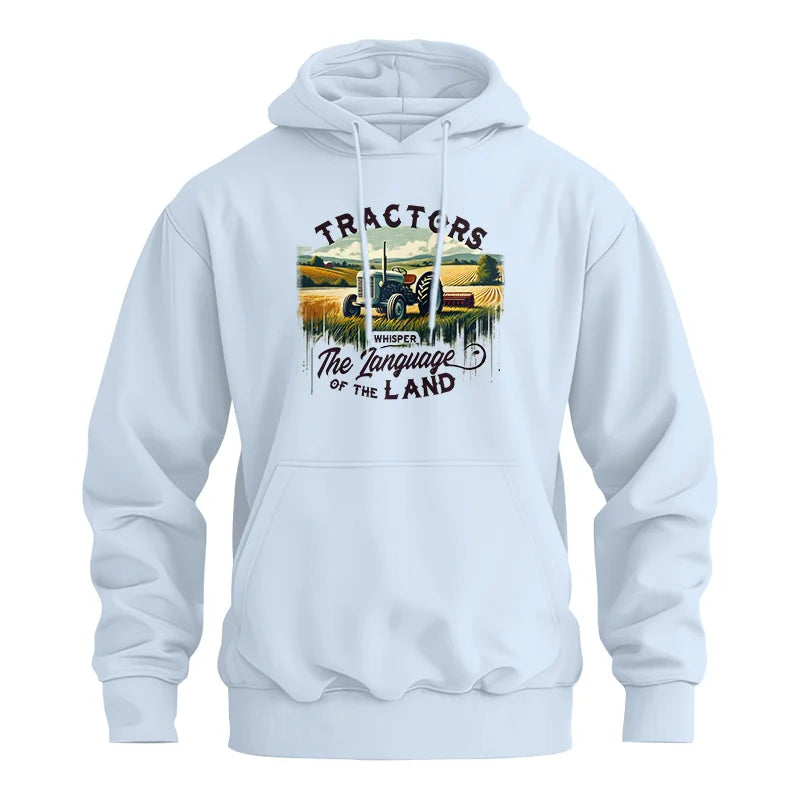 Tractors Whisper The Language Of The Land 2 - Unisex Heavy Blend™ Hooded Sweatshirt