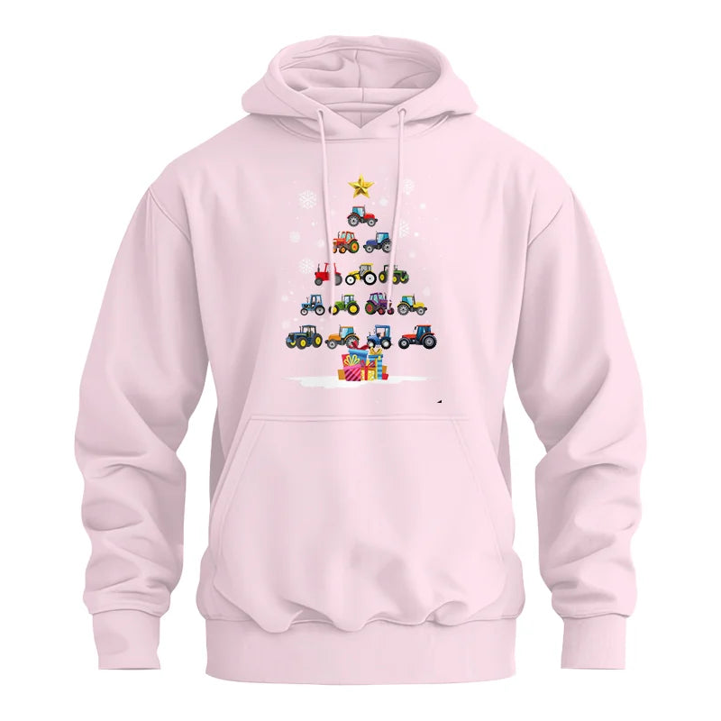 Christmas Tractor Tree - Unisex Heavy Blend™ Hooded Sweatshirt