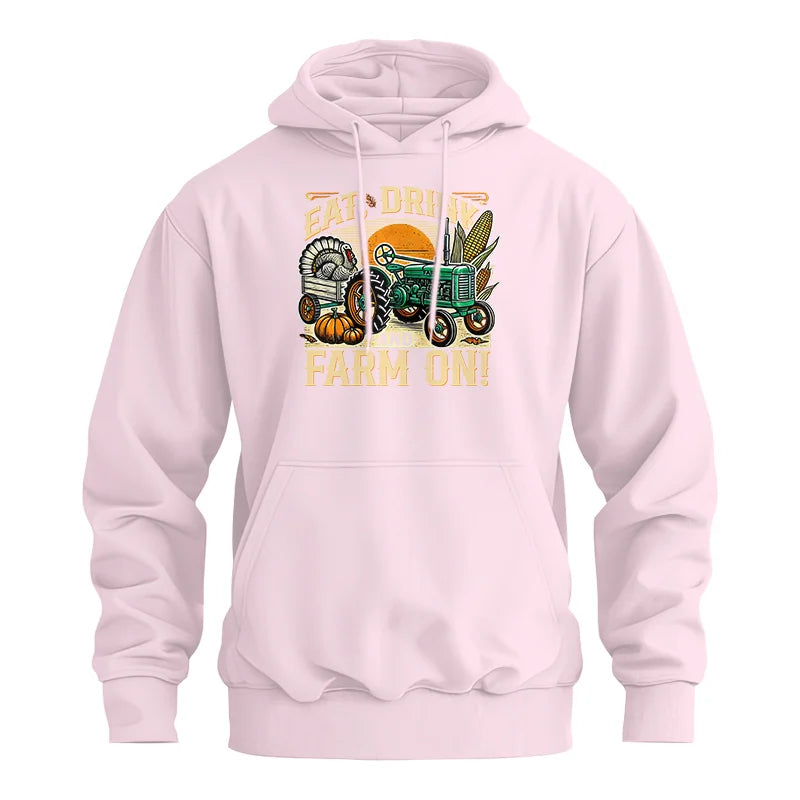 Eat Drink and Farm On - Unisex Heavy Blend™ Hooded Sweatshirt