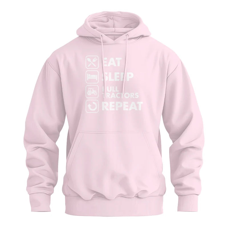 Eat Sleep Pull Tractors Repeat - Unisex Heavy Blend™ Hooded Sweatshirt