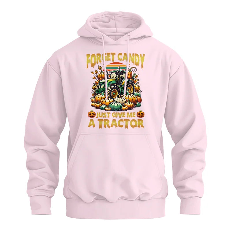 Forget Candy Just Give Me A Tractor - Unisex Heavy Blend™ Hooded Sweatshirt