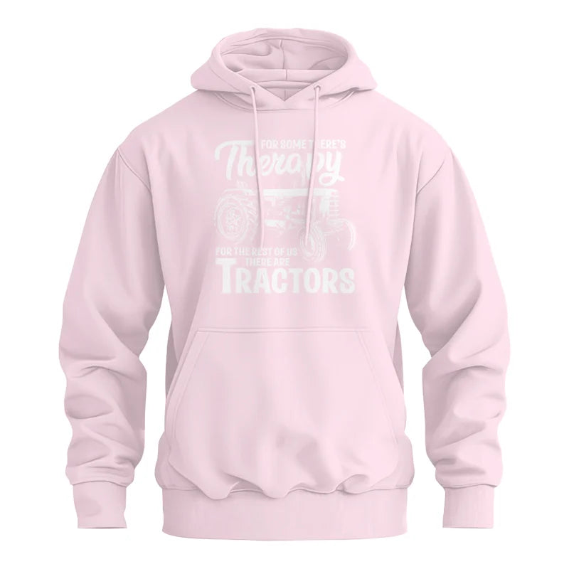 Funny Farmer Therapy Vintage Tractor Lover - Unisex Heavy Blend™ Hooded Sweatshirt