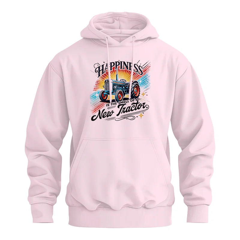 Image of Happiness Is The Smell Of A New Tractor - Unisex Heavy Blend™ Hooded Sweatshirt