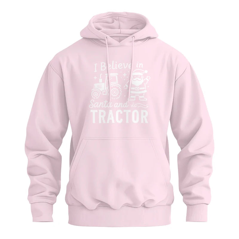 I Believe In Santa And Tractor - Unisex Heavy Blend™ Hooded Sweatshirt