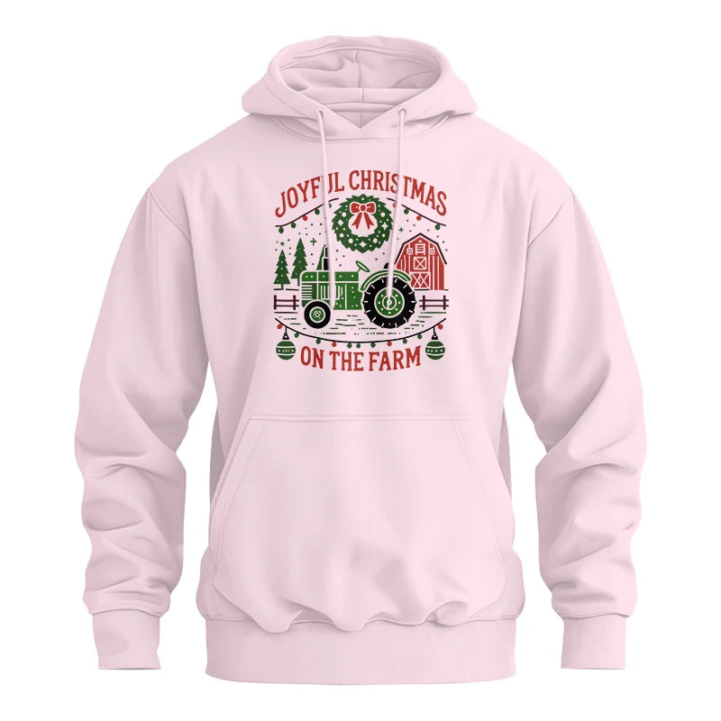 Joyful Christmas On The Farm 3 - Unisex Heavy Blend™ Hooded Sweatshirt