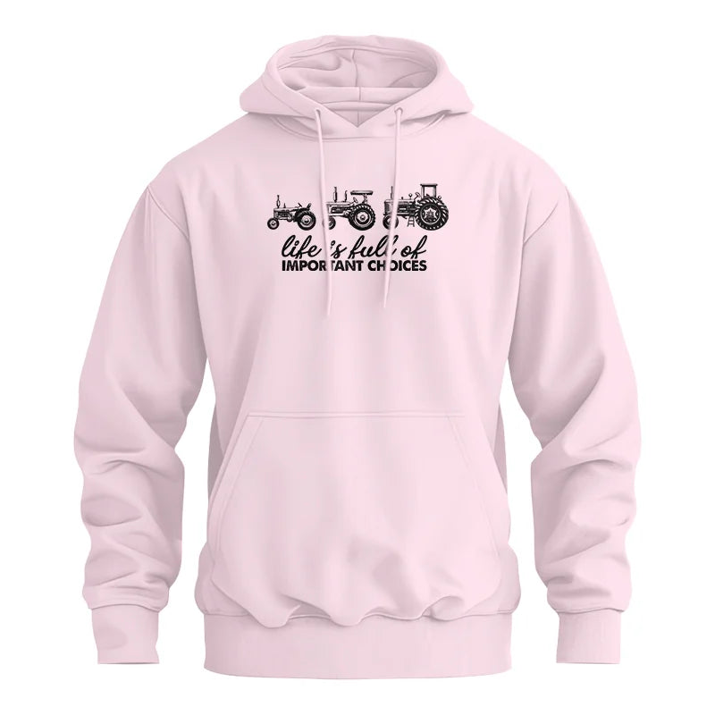 Life Is Full Of Important Choices 10 - Unisex Heavy Blend™ Hooded Sweatshirt