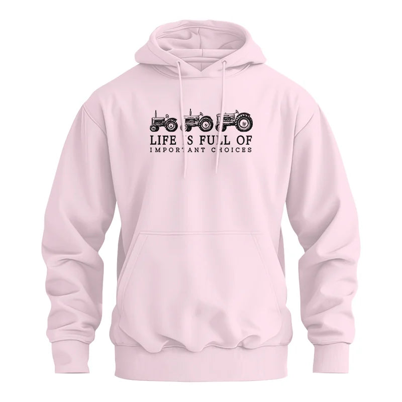 Life Is Full Of Important Choices 13 - Unisex Heavy Blend™ Hooded Sweatshirt