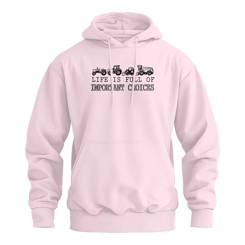 Life Is Full Of Important Choices 14 - Unisex Heavy Blend™ Hooded Sweatshirt