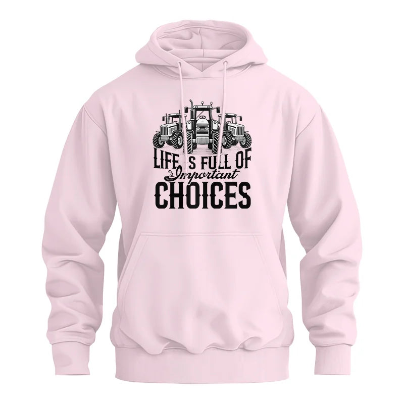 Life Is Full Of Important Choices 2 - Unisex Heavy Blend™ Hooded Sweatshirt