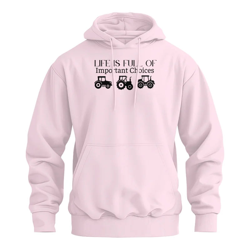 Life Is Full Of Important Choices 23 - Unisex Heavy Blend™ Hooded Sweatshirt