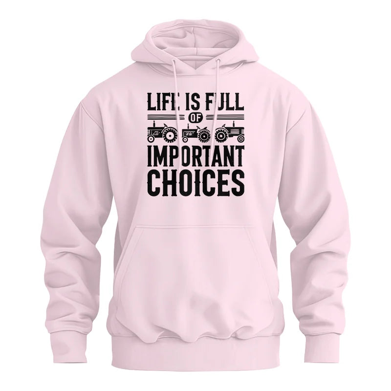 Life Is Full Of Important Choices 26 - Unisex Heavy Blend™ Hooded Sweatshirt