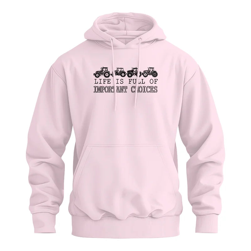 Image of Life Is Full Of Important Choices 30 - Unisex Heavy Blend™ Hooded Sweatshirt